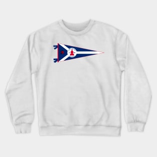 Fort Wayne  Flag Pennant Crewneck Sweatshirt